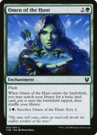 Omen of the Hunt - Theros Beyond Death - Magic: The Gathering card