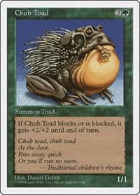 Chub Toad - Fifth Edition - Magic: The Gathering card