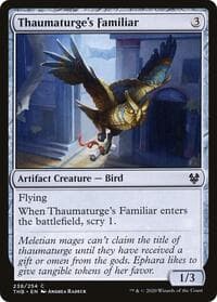 Thaumaturge's Familiar - Theros Beyond Death - Magic: The Gathering card