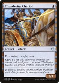 Thundering Chariot - Theros Beyond Death - Magic: The Gathering card