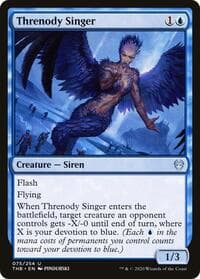 Threnody Singer - Theros Beyond Death - Magic: The Gathering card