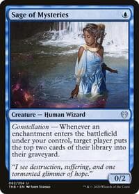 Sage of Mysteries - Theros Beyond Death - Magic: The Gathering card