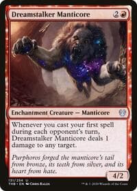 Dreamstalker Manticore - Theros Beyond Death - Magic: The Gathering card