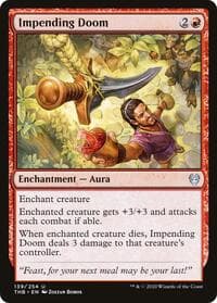 Impending Doom - Theros Beyond Death - Magic: The Gathering card