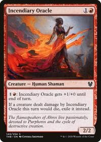 Incendiary Oracle - Theros Beyond Death - Magic: The Gathering card