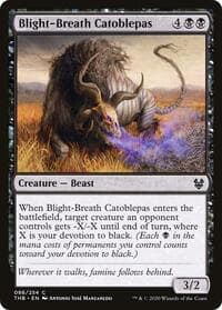 Blight-Breath Catoblepas - Theros Beyond Death - Magic: The Gathering card