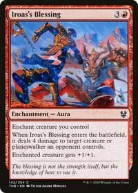 Iroas's Blessing - Theros Beyond Death - Magic: The Gathering card