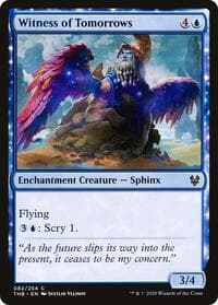 Witness of Tomorrows - Theros Beyond Death - Magic: The Gathering card