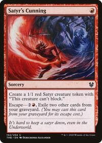 Satyr's Cunning - Theros Beyond Death - Magic: The Gathering card