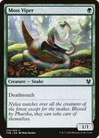 Moss Viper - Theros Beyond Death - Magic: The Gathering card