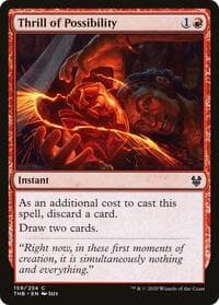 Thrill of Possibility - Theros Beyond Death - Magic: The Gathering card