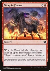 Wrap in Flames - Theros Beyond Death - Magic: The Gathering card