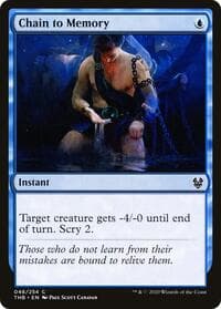 Chain to Memory - Theros Beyond Death - Magic: The Gathering card