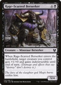 Rage-Scarred Berserker - Theros Beyond Death - Magic: The Gathering card