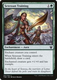 Setessan Training - Theros Beyond Death - Magic: The Gathering card