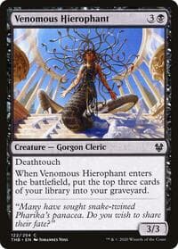 Venomous Hierophant - Theros Beyond Death - Magic: The Gathering card