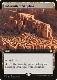 Labyrinth of Skophos (Extended Art) - Theros Beyond Death - Magic: The Gathering card