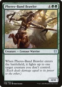 Pheres-Band Brawler - Theros Beyond Death - Magic: The Gathering card