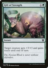 Gift of Strength - Theros Beyond Death - Magic: The Gathering card