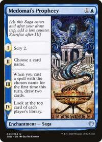 Medomai's Prophecy - Theros Beyond Death - Magic: The Gathering card
