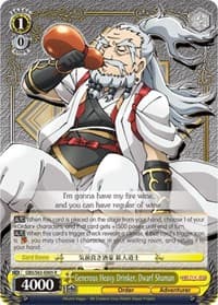 Generous Heavy Drinker, Dwarf Shaman - Goblin Slayer - Weiss Schwarz card