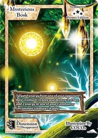 Mysterious Bosk (Promo Edition) - Exodus Promo Cards - Exodus TCG card
