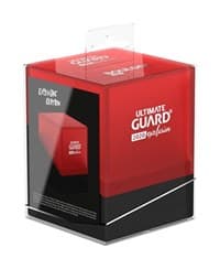 Ultimate Guard 2020 Exclusive Boulder Deck Case - Red (Holds 100+) - Ultimate Guard Deck Boxes - Deck Boxes card