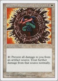Circle of Protection: Artifacts - Fifth Edition - Magic: The Gathering card