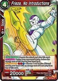 Frieza, No Introductions - Universal Onslaught - Dragon Ball Super: Masters card