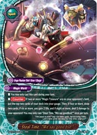Steal Time, "We say good bye!" - Perfected Time Ruler - Future Card BuddyFight card
