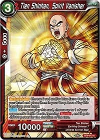 Tien Shinhan, Spirit Vanisher - Universal Onslaught - Dragon Ball Super: Masters card
