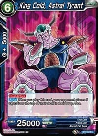King Cold, Astral Tyrant - Universal Onslaught - Dragon Ball Super: Masters card