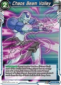 Chaos Beam Volley - Universal Onslaught - Dragon Ball Super: Masters card