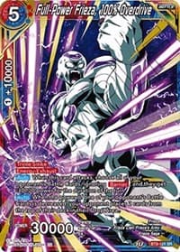 Full-Power Frieza, 100% Overdrive - Universal Onslaught - Dragon Ball Super: Masters card