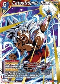 Catastrophic Blow - Universal Onslaught - Dragon Ball Super: Masters card