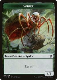 Spider Token - Theros Beyond Death - Magic: The Gathering card