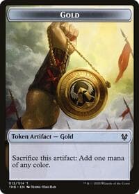 Gold Token - Theros Beyond Death - Magic: The Gathering card