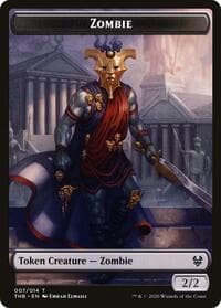 Zombie Token - Theros Beyond Death - Magic: The Gathering card