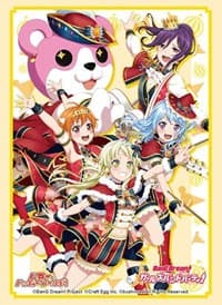 Bushiroad Sleeve Collection HG Vol.2251: BanG Dream! Girls Band Party! - Hello, Happy World! Smile Seeker! (60-Pack) - Bushiroad Card Sleeves - Card Sleeves card