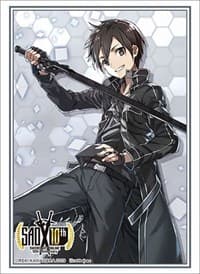 Bushiroad Sleeve Collection HG Vol.2280: Sword Art Online 10th Anniversary Key Visual - Kirito SAO (60-Pack) - Bushiroad Card Sleeves - Card Sleeves card
