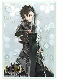 Bushiroad Sleeve Collection HG Vol.2282: Sword Art Online 10th Anniversary Key Visual - Kirito ALO (60-Pack) - Bushiroad Card Sleeves - Card Sleeves card