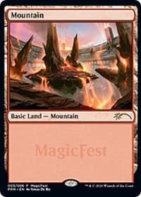 Mountain (2020) - MagicFest Cards - Magic: The Gathering card