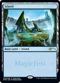 Island (2020) - MagicFest Cards - Magic: The Gathering card