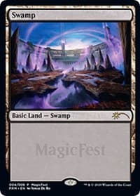Swamp (2020) - MagicFest Cards - Magic: The Gathering card