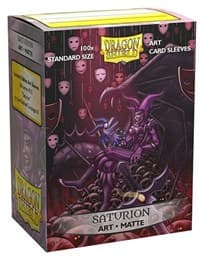 Dragon Shield Limited Edition Matte Art Sleeves - Saturion: Portrait (100-Pack) - Dragon Shield Card Sleeves - Card Sleeves card