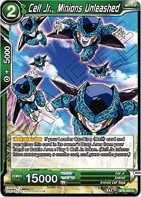 Cell Jr., Minions Unleashed - Universal Onslaught - Dragon Ball Super: Masters card