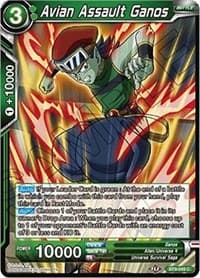 Avian Assault Ganos - Universal Onslaught - Dragon Ball Super: Masters card