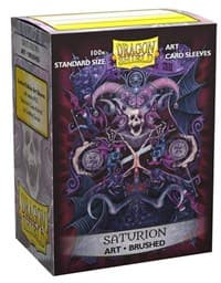 Dragon Shield Limited Edition Brushed Art Sleeves - Saturion: Coat-of-Arms (100-Pack) - Dragon Shield Card Sleeves - Card Sleeves card