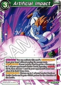Artificial Impact - Universal Onslaught - Dragon Ball Super: Masters card
