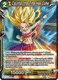 Caulifla, the Time Has Come - Universal Onslaught - Dragon Ball Super: Masters card